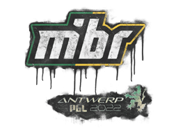 กราฟฟิตี้แบบปิดผนึก (MIBR Antwerp 2022)