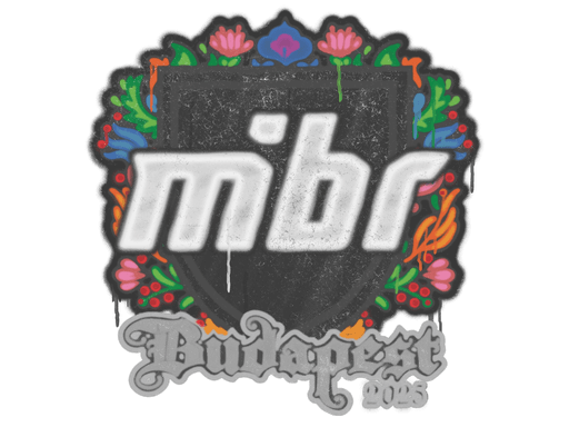 Verzegelde graffiti (MIBR Boedapest 2025)