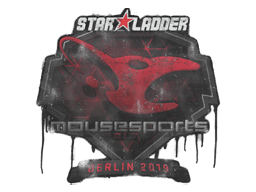 Forseglet graffiti (mousesports Berlin 2019)