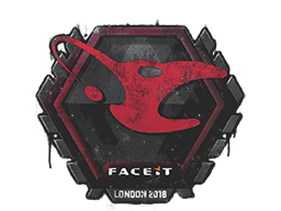 Versiegeltes Graffito (mousesports London 2018)