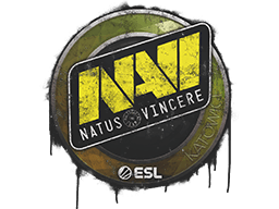 Forseglet graffiti (Natus Vincere Katowice 2019)
