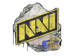 Zabalené graffiti (Natus Vincere IEM Rio 2022)