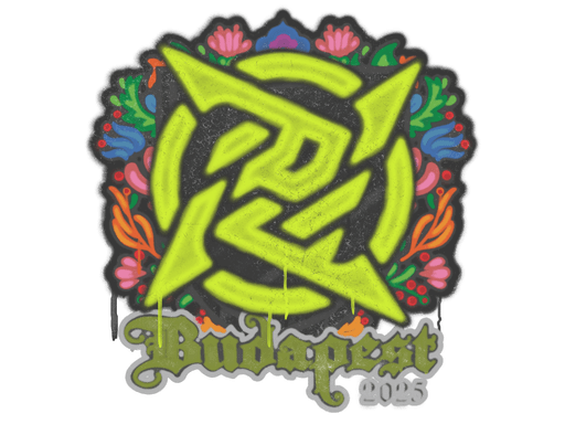 Zabalené graffiti (Ninjas in Pyjamas StarLadder Budapest 2025)