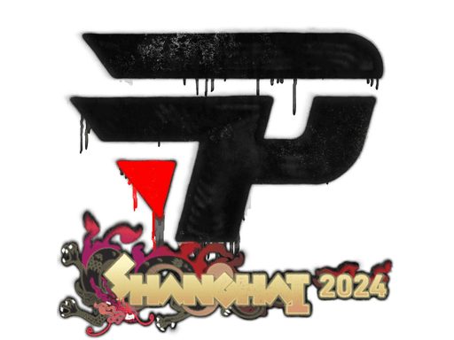 Zalakowane graffiti (paiN Gaming Szanghaj 2024)