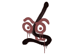 Graffito sigillato (Rinculo - MP7 Rosso mattone)