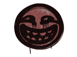 Graffito sigillato (Leccapiedi Rosso mattone)