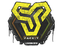 Graffito sigillato (Space Soldiers London 2018)