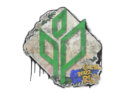 Forseglet graffiti (Sprout Esports Rio 2022)