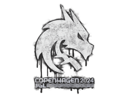 Graffiti scellé (Team Spirit Copenhague 2024)