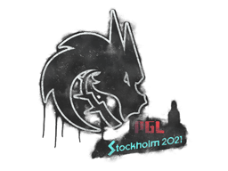 Graffito sigillato (Team Spirit Stoccolma 2021)