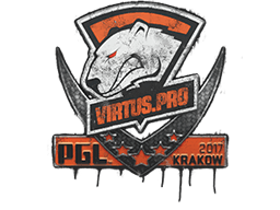 Forseglet graffiti (Virtus.Pro Krakow 2017)