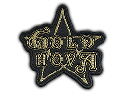 Nášivka (Metal Gold Nova)