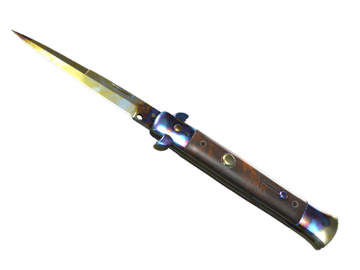 Vystřelovací nůž (Case Hardened)