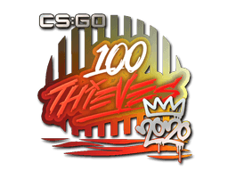 Klistermærke (100 Thieves RMR 2020)