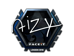 Aufkleber (aizy Glanz London 2018)