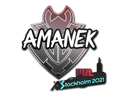 Klistermærke (AMANEK Stockholm 2021)