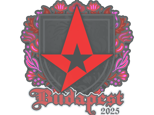 Naklejka (Astralis Budapeszt 2025)