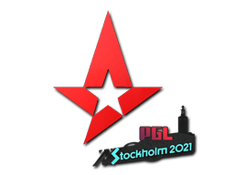 Samolepka (Astralis PGL Stockholm 2021)