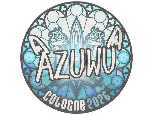 Samolepka (AZUWU IEM Cologne 2026)