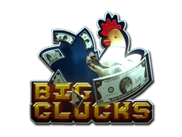 ステッカー (Big Clucks キラ)