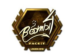 Boombl4 (Gold) London 2018