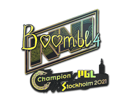 Aufkleber (Boombl4 Holo Stockholm 2021)