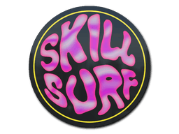 สติกเกอร์ (Bubble Gum Skill Surf โฮโล)
