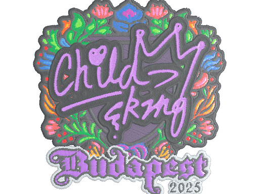 Çıkartma (ChildKing Nakışlı Budapeşte 2025)