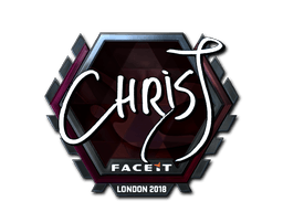 Aufkleber (chrisJ Glanz London 2018)
