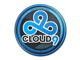 Aufkleber (Cloud9 Köln 2014)