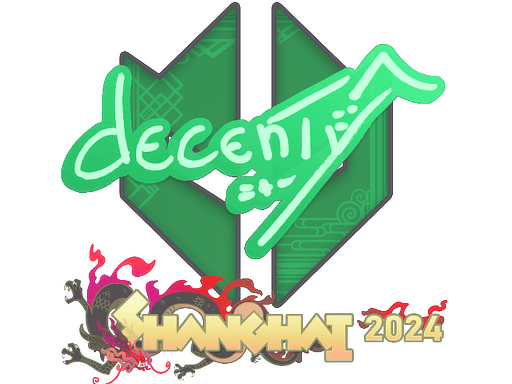 Naklejka (decenty Szanghaj 2024)