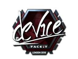 Aufkleber (device Glanz London 2018)