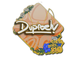 Samolepka (dupreeh IEM Rio 2022)