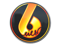 สติกเกอร์ (Flame Tier6 โฮโล)