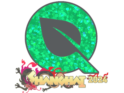 Naklejka (FlyQuest brokatowa Szanghaj 2024)