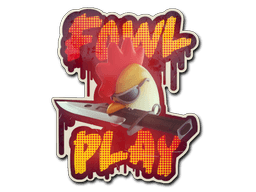 ステッカー (Fowl Play)