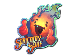 สติกเกอร์ (Friendly Fire โฮโล)