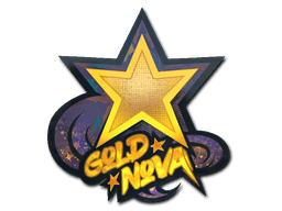 Adesivo (Oro Olografico)