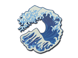 Abțibild (Great Wave)