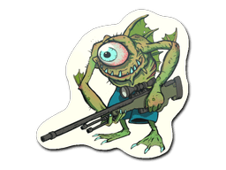 สติกเกอร์ (Green Cyclawps)