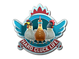Samolepka (Hard Cluck Life speciální)