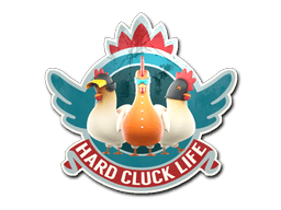 Samolepka (Hard Cluck Life)