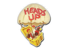 ステッカー (Heads Up)