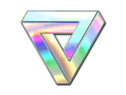 Klistermærke (Infinite Triangle holo)