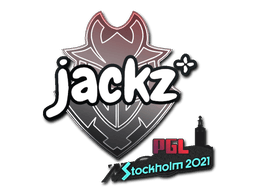 Klistermærke (JACKZ Stockholm 2021)