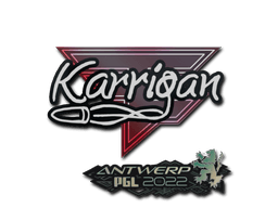 Aufkleber (karrigan Antwerpen 2022)