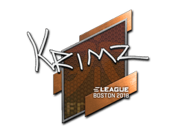 สติกเกอร์ (KRIMZ Boston 2018)