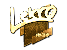 Lekr0 (Gold) Boston 2018