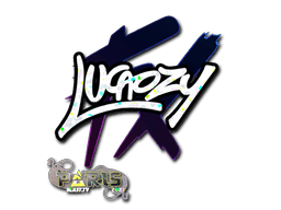 Aufkleber (Lucaozy Glitzer Paris 2023)