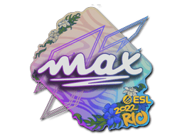Samolepka (max IEM Rio 2022)